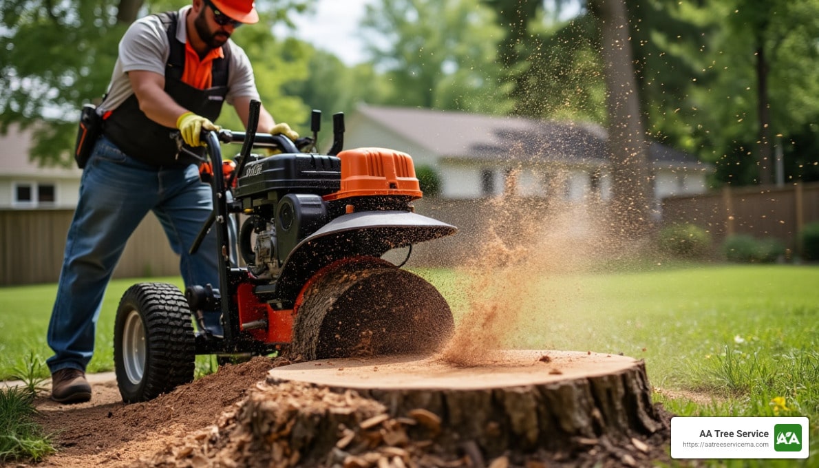 Cut Costs, Not Quality: Affordable Stump Grinding Services