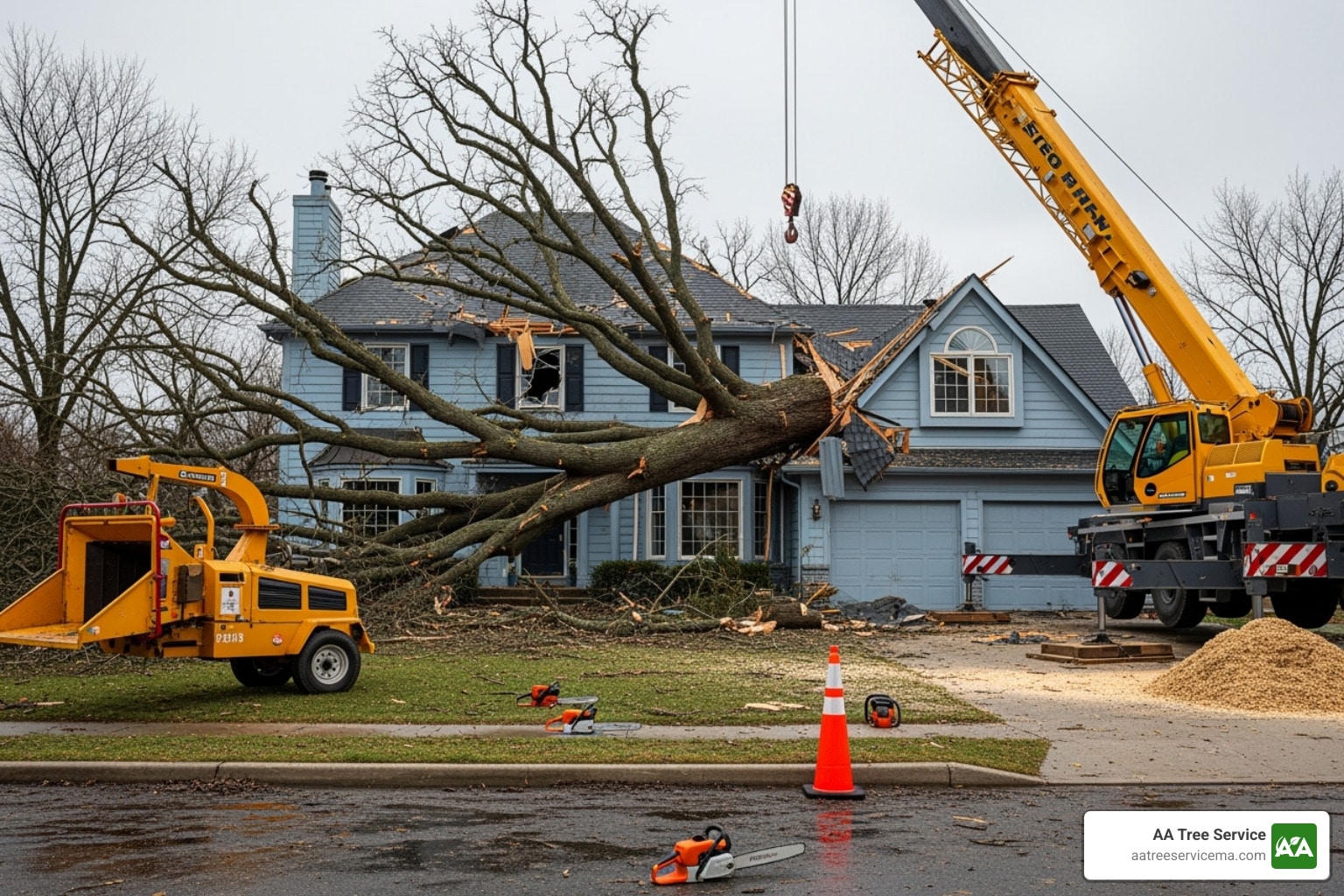 Don’t Panic, Call the Pros – Emergency Tree Removal Services