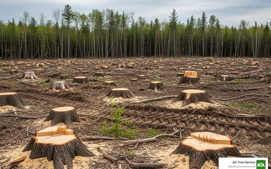 Forestry Stump Removal Made Easy – No More Stumbling Over Stumps!