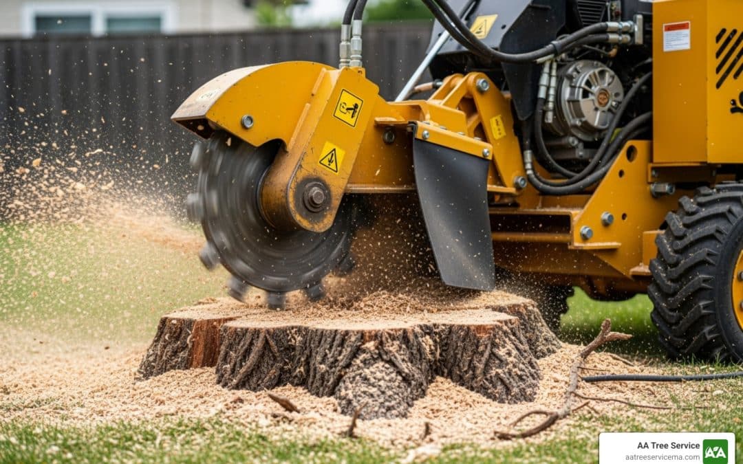 From Eyesore to Empty Space: Finding Top Stump Grinding Companies