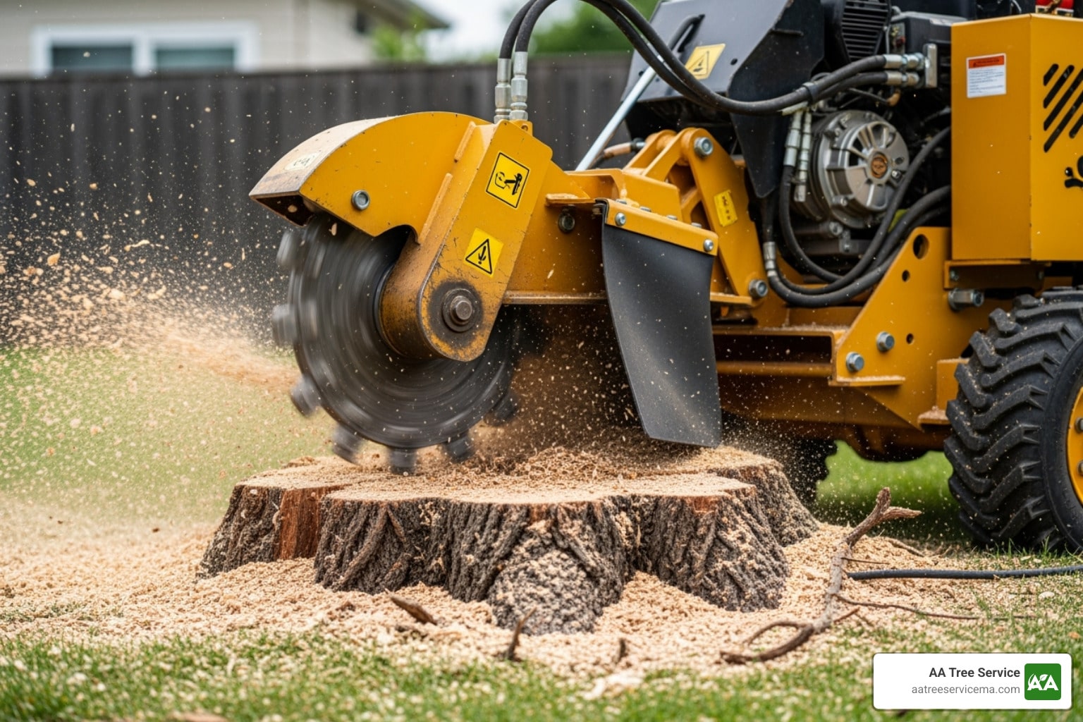 From Eyesore to Empty Space: Finding Top Stump Grinding Companies