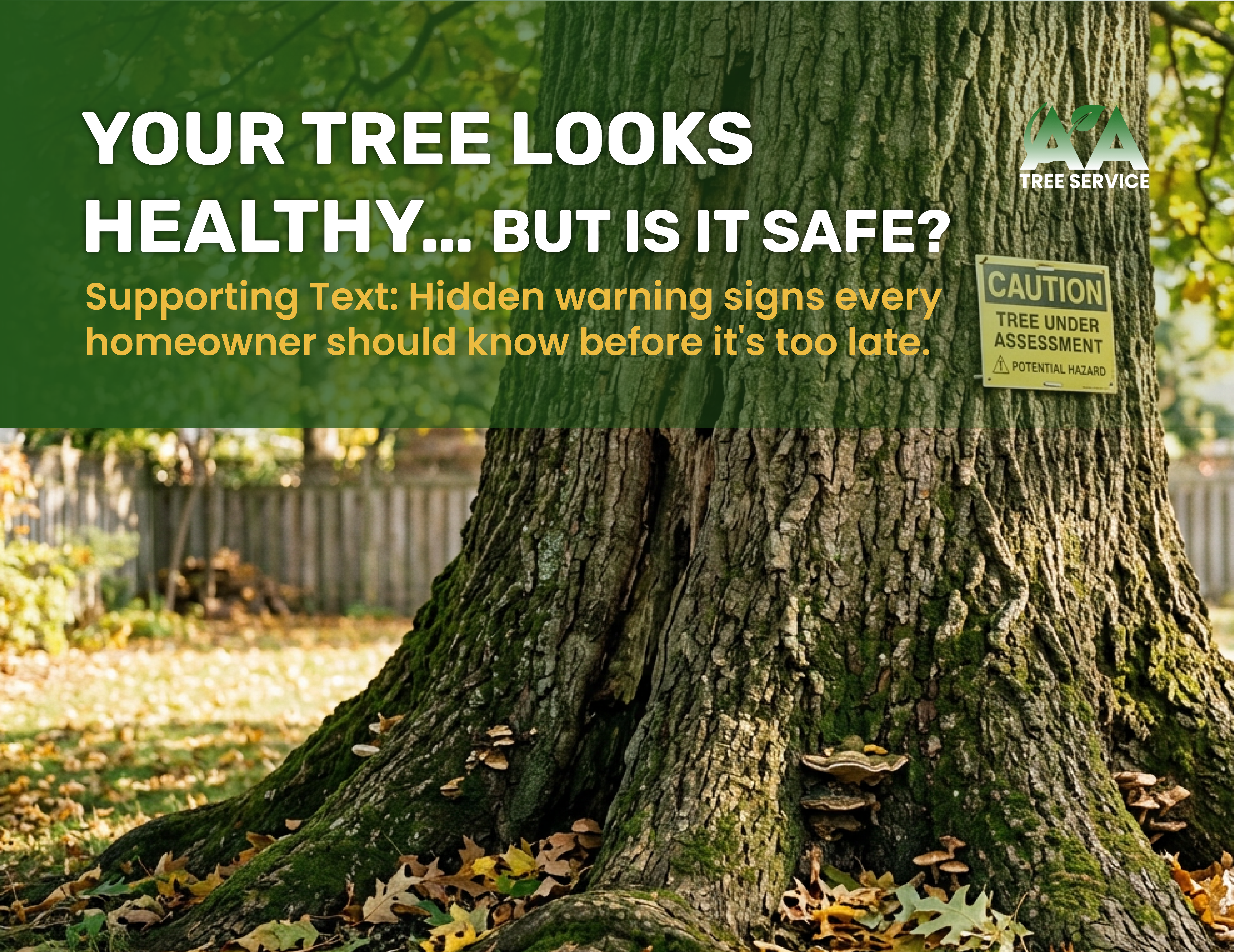 Your Tree Looks Healthy But Is It Safe - AA Tree Service